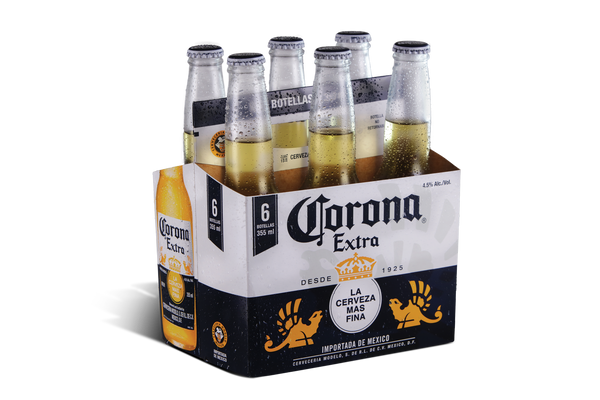 Cerveza Corona  Pack de 6 un.  x 355ml